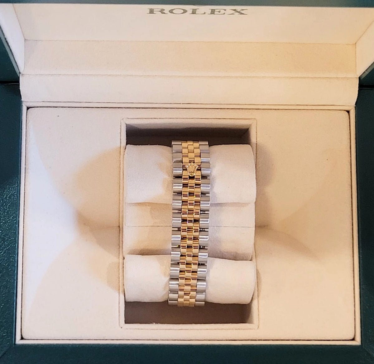 Rolex Datejust 178313 Champagne Jubilee Diamond Dial and Bezel TT Jubilee 31mm