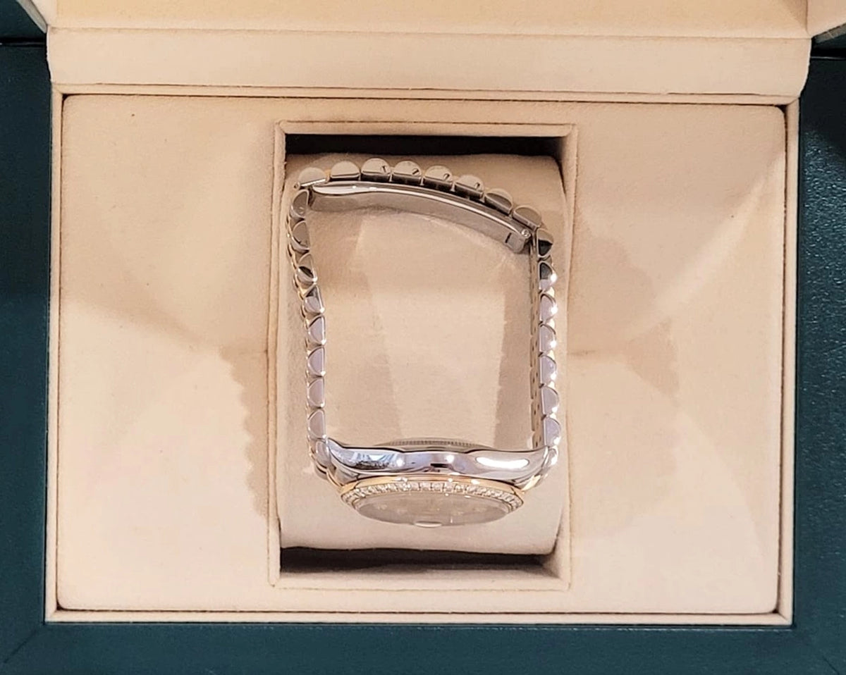 2025 Rolex Datejust 278383rbr Champagne Diamond Dial + Bezel TT Jubilee 31mm