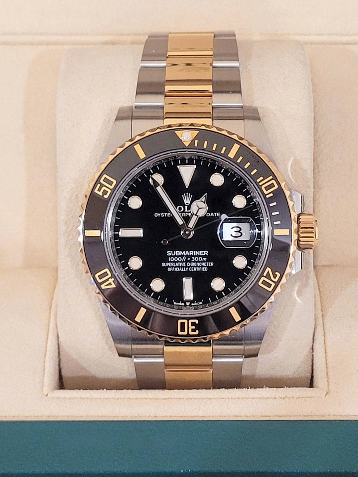 2023 Rolex Submariner 126613LN Black Dial TT 18kt Oyster With Papers 41mm