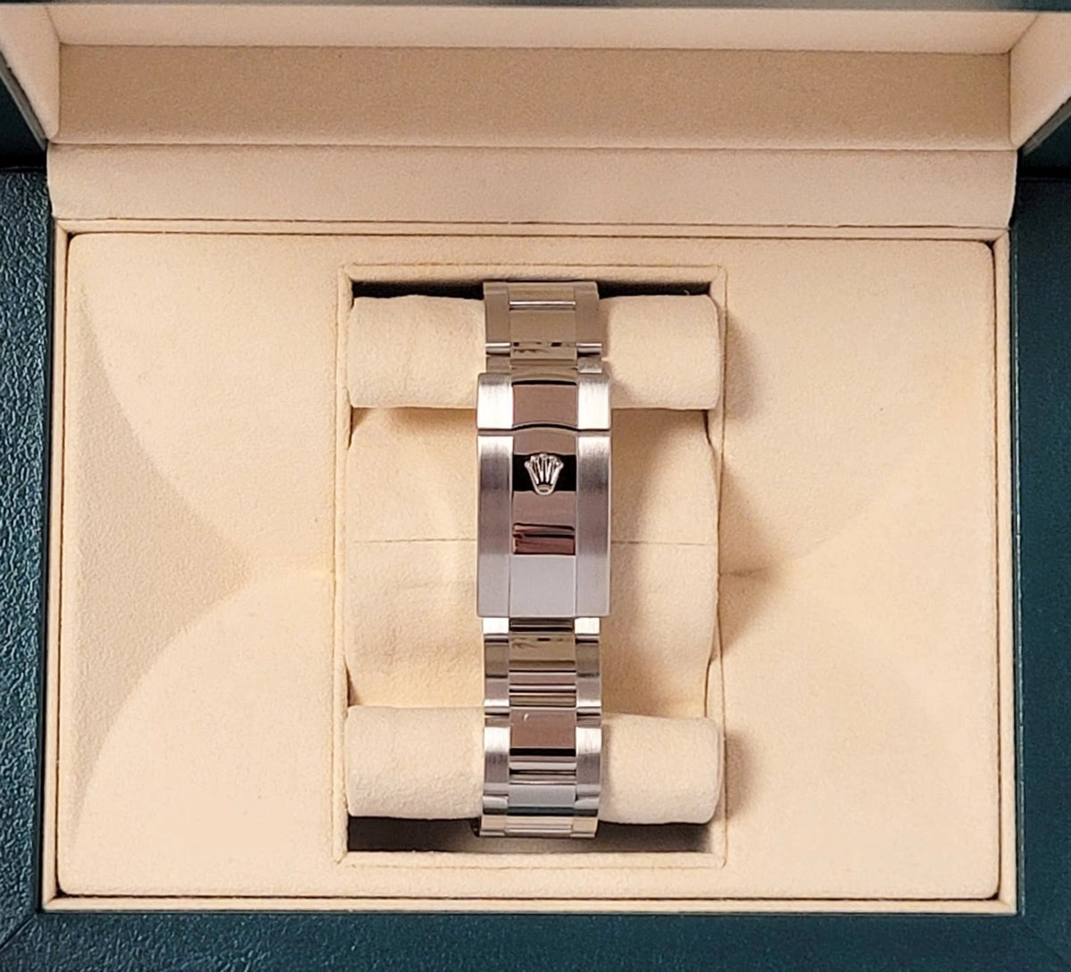2021 Rolex Datejust 126300 Silver Stick Dial SS Oyster With Papers 41mm