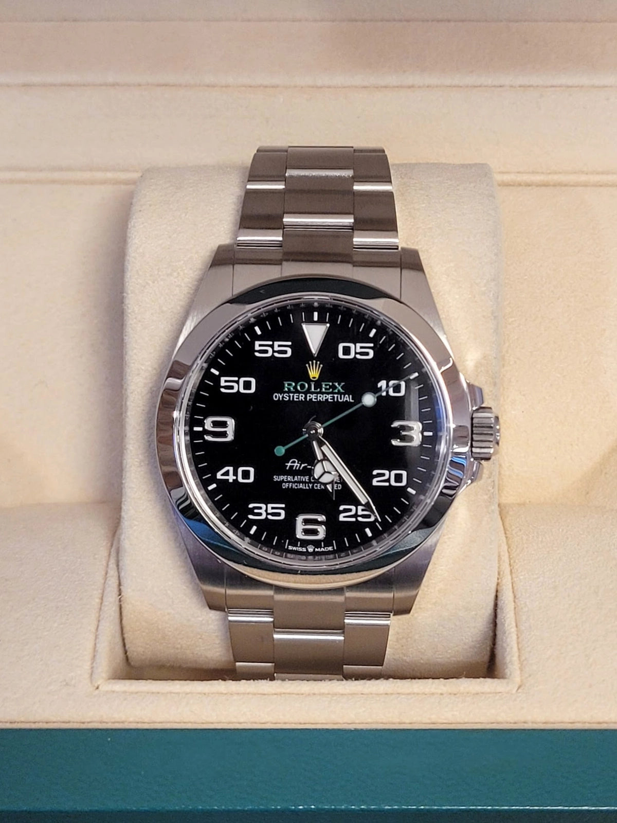 2024 Rolex Air-King 126900 Black Dial SS Oyster With Papers 40mm