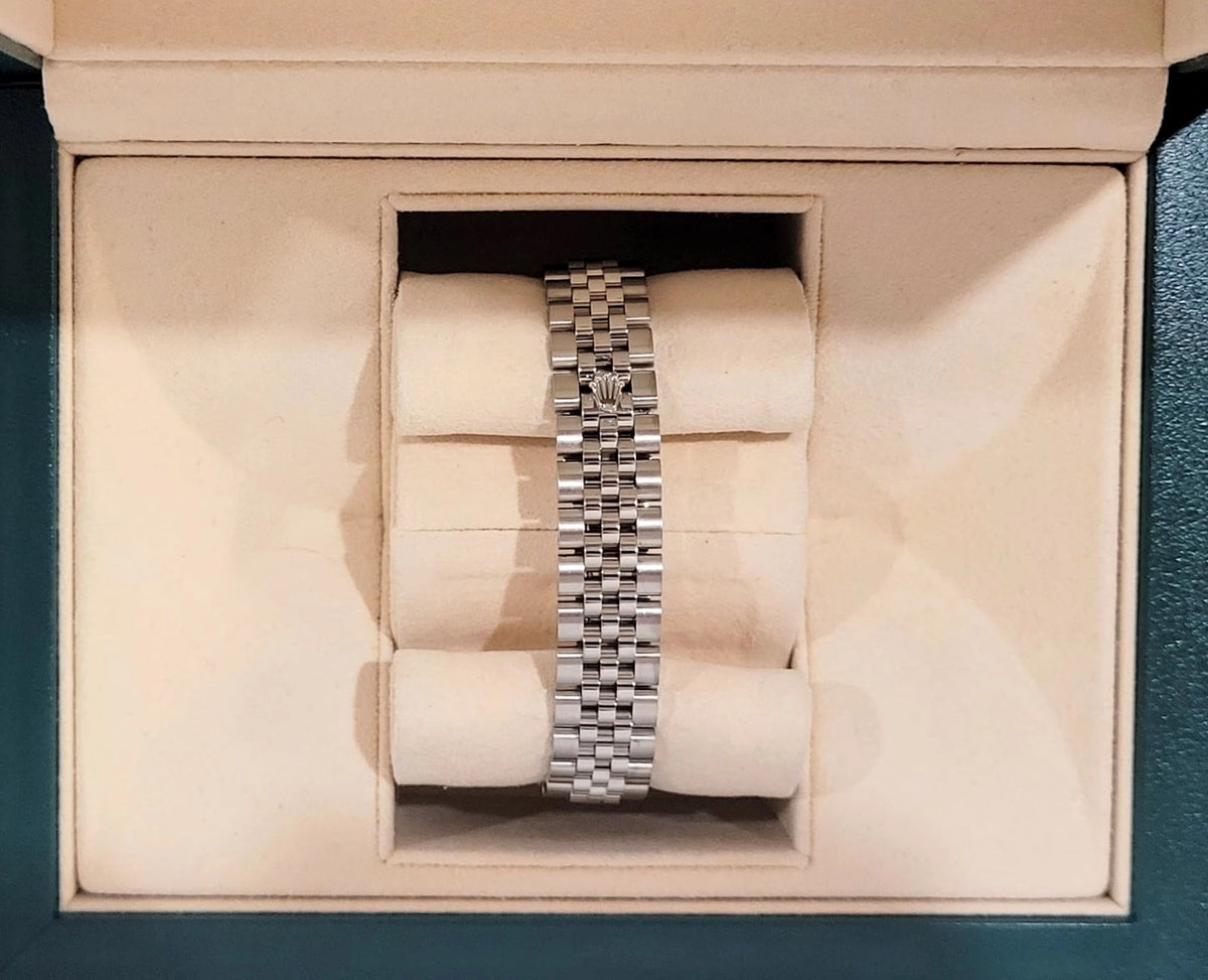 2022 Rolex Ladies Datejust 279174 Silver Star Diamond Dial Jubilee W/ Paper 28mm