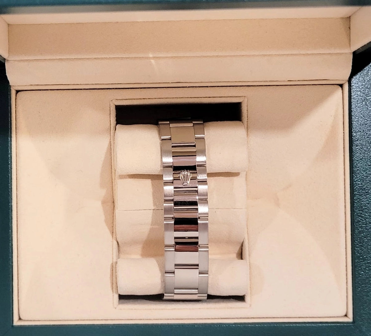 2000 Rolex Day-Date 118209 White Dial White Gold 18kt Oyster No Papers 36mm
