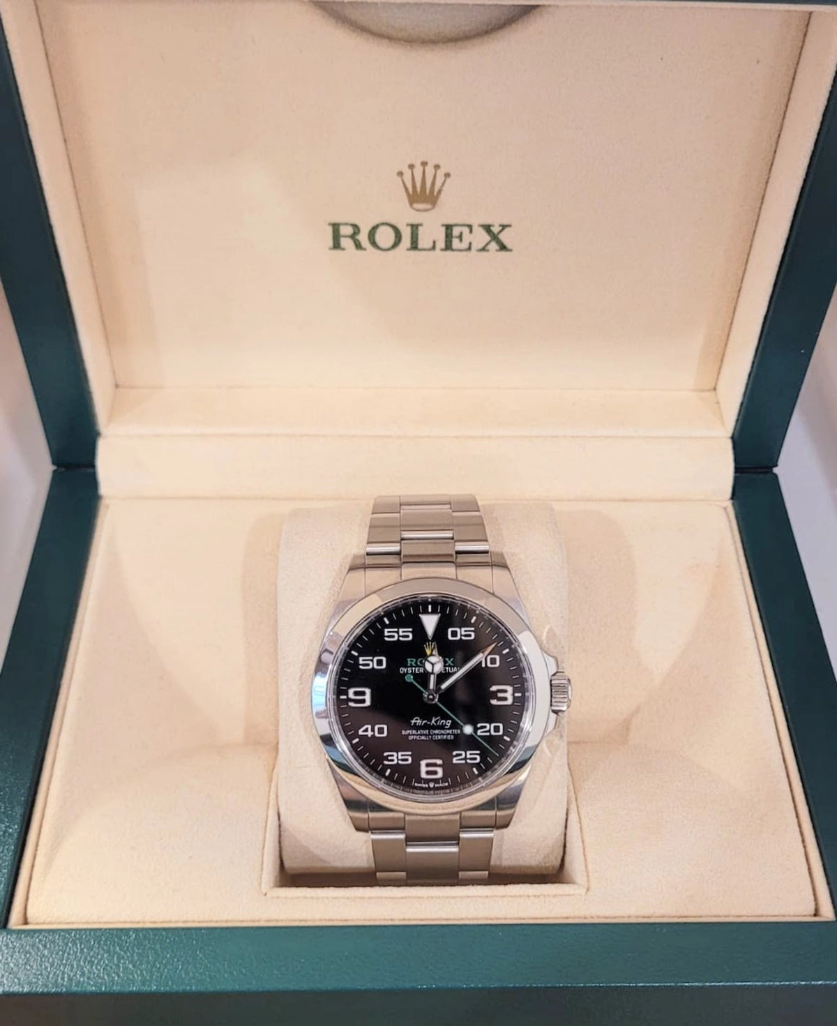 2025 Rolex Air-King 126900 Black Dial SS Oyster No Papers 40mm