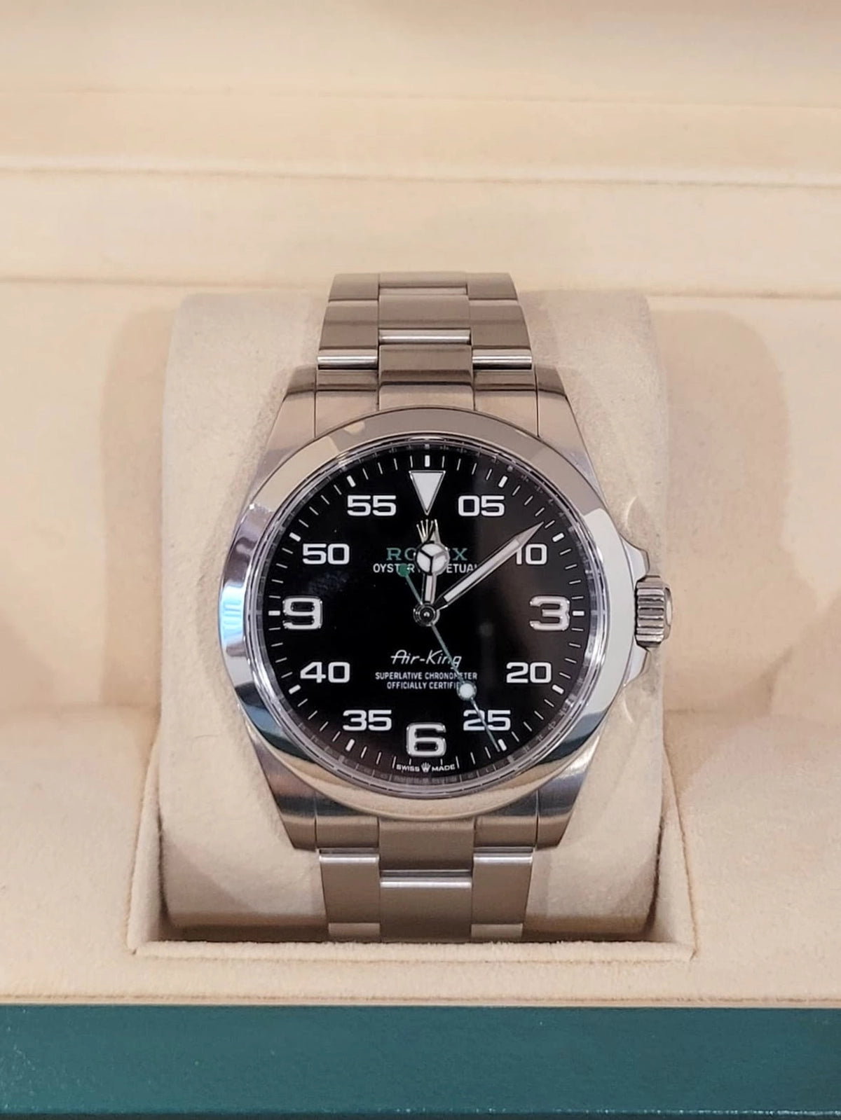 2025 Rolex Air-King 126900 Black Dial SS Oyster No Papers 40mm