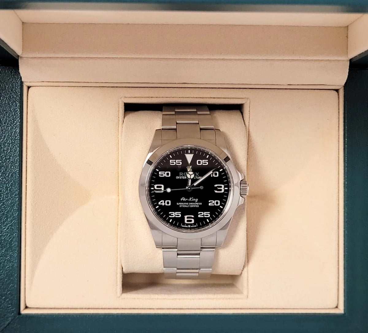 2025 Rolex Air-King 126900 Black Dial SS Oyster No Papers 40mm