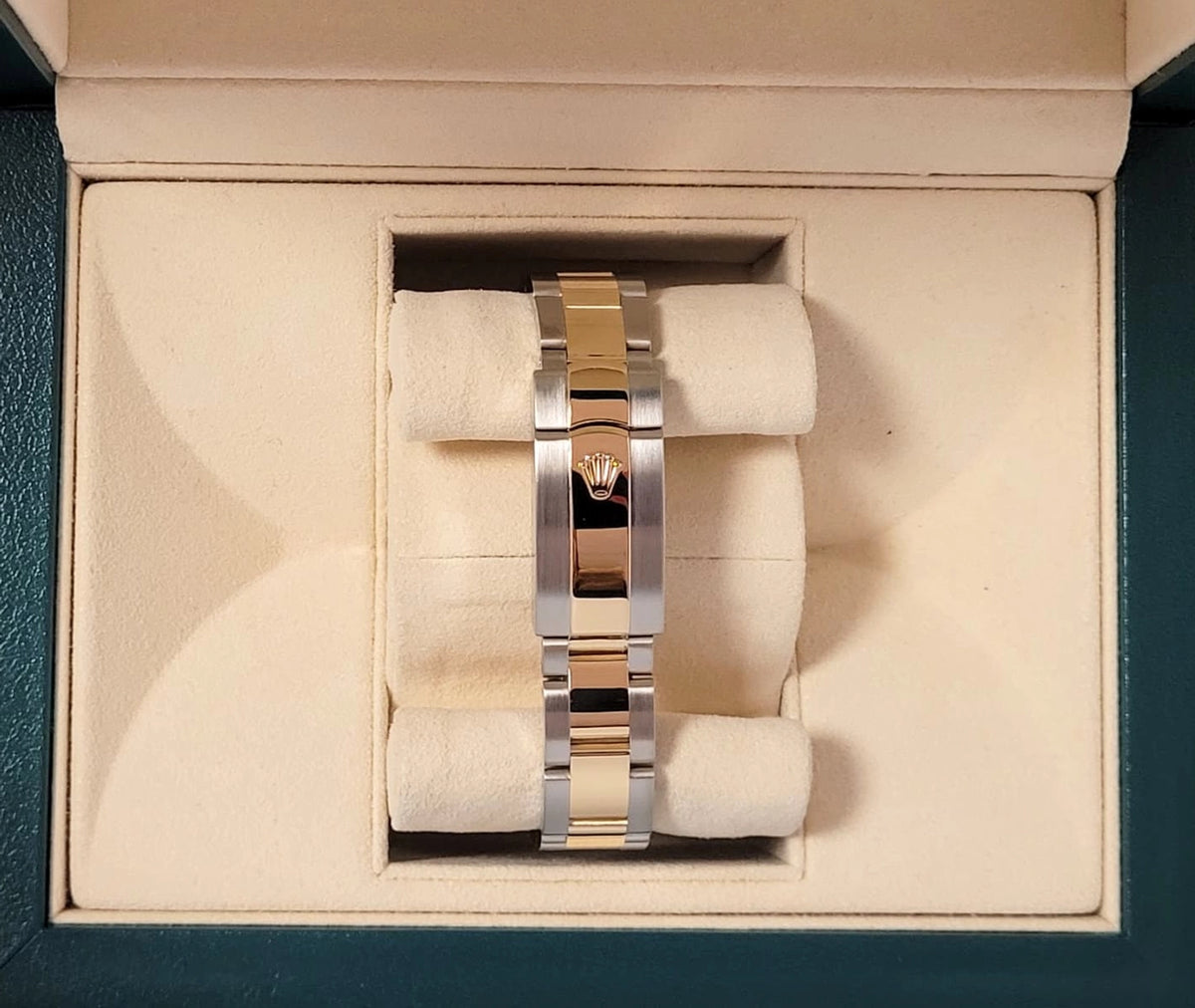 2007 Rolex Datejust Midsize 178243 Silver Diamond Dial TT Oyster No Papers 31mm