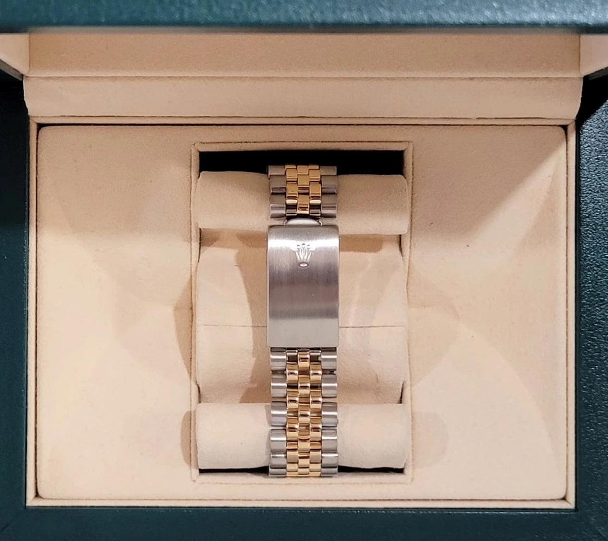 Rolex Datejust 16013 Cream Roman Dial TT Jubilee With Open Papers 36mm