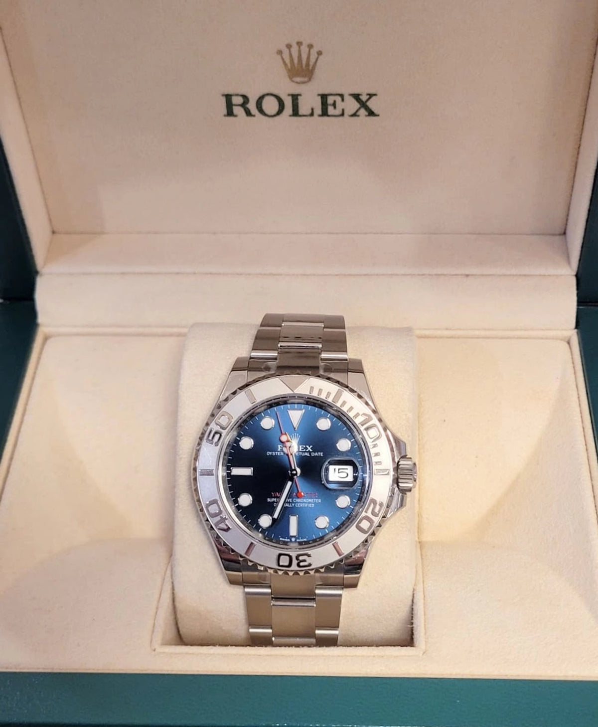 2025 Rolex Yacht-Master 126622 Blue Dial SS Oyster No Papers 40mm