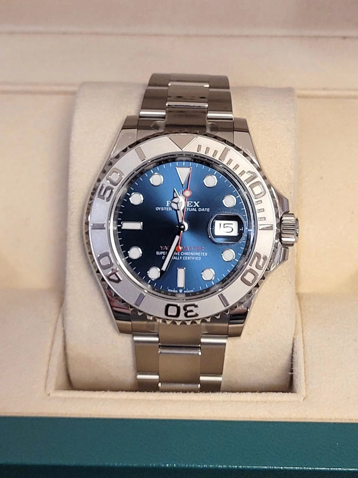 2025 Rolex Yacht-Master 126622 Blue Dial SS Oyster No Papers 40mm