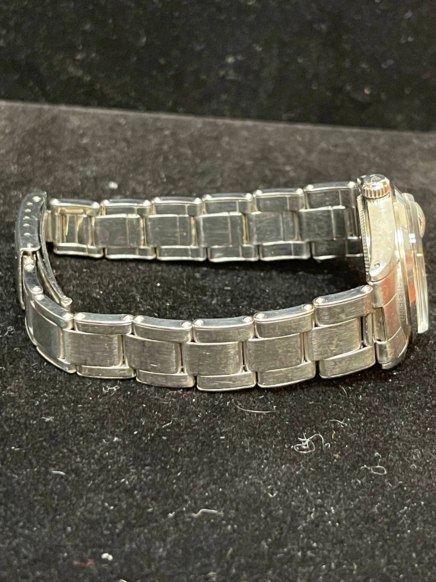 1966 Rolex OysterDate 6466 Silver Dial Stainless Steel Rivet No Papers 31mm