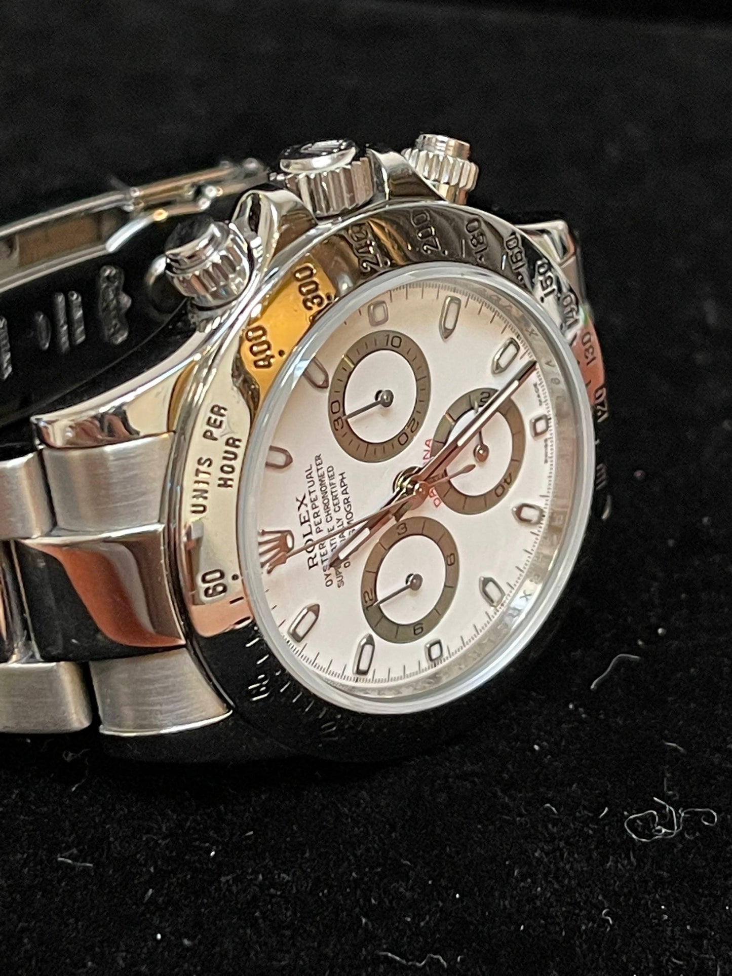 2009 Rolex Daytona 116520 White Dial Oyster Bracelet No Papers 40mm