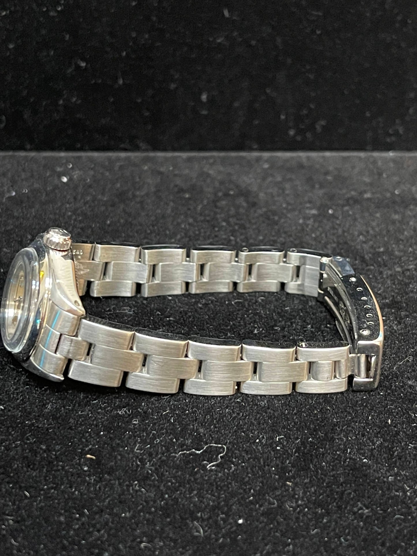 1981 Rolex Oyster Perpetual 6718 Tiffany Dial Oyster Bracelet No Papers 24mm