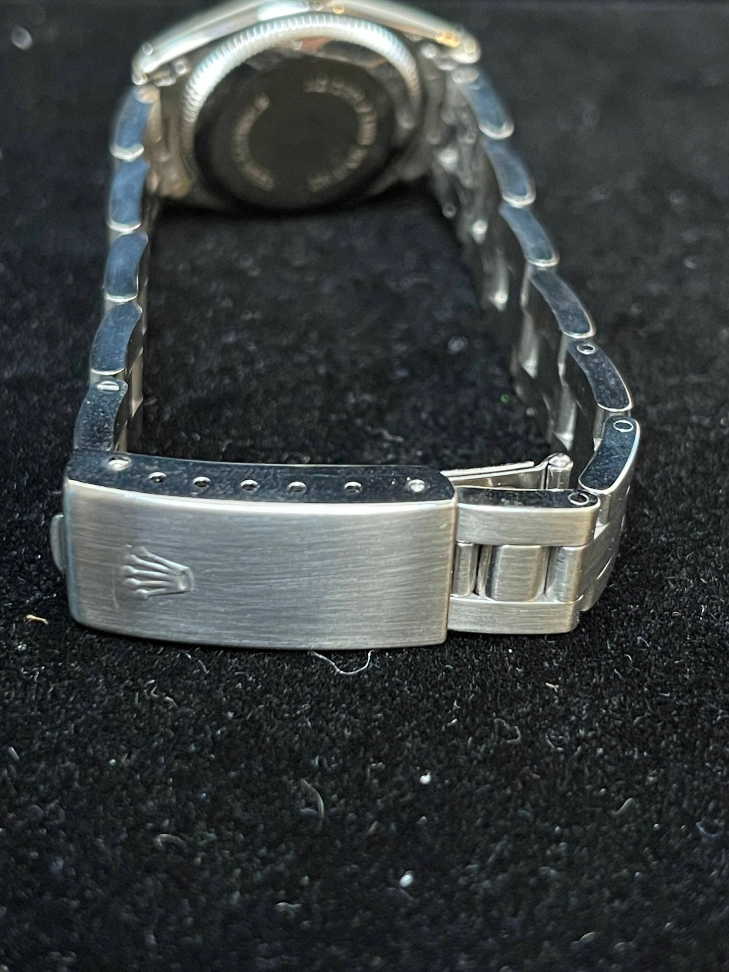 1981 Rolex Oyster Perpetual 6718 Tiffany Dial Oyster Bracelet No Papers 24mm