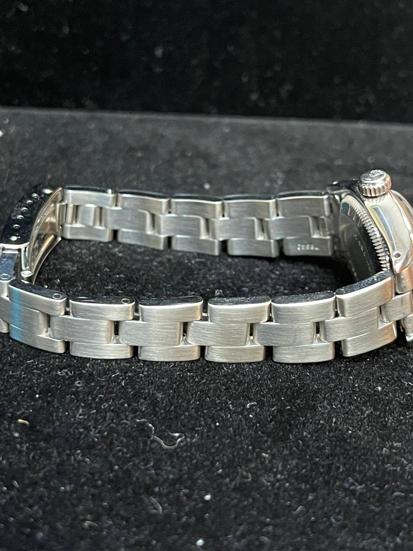 1981 Rolex Oyster Perpetual 6718 Tiffany Dial Oyster Bracelet No Papers 24mm