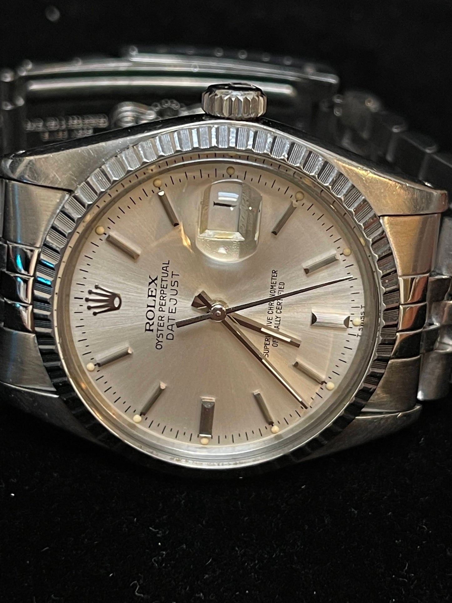 1979 Rolex Datejust 16030 Silver Dial Jubilee Bracelet No Papers 36mm