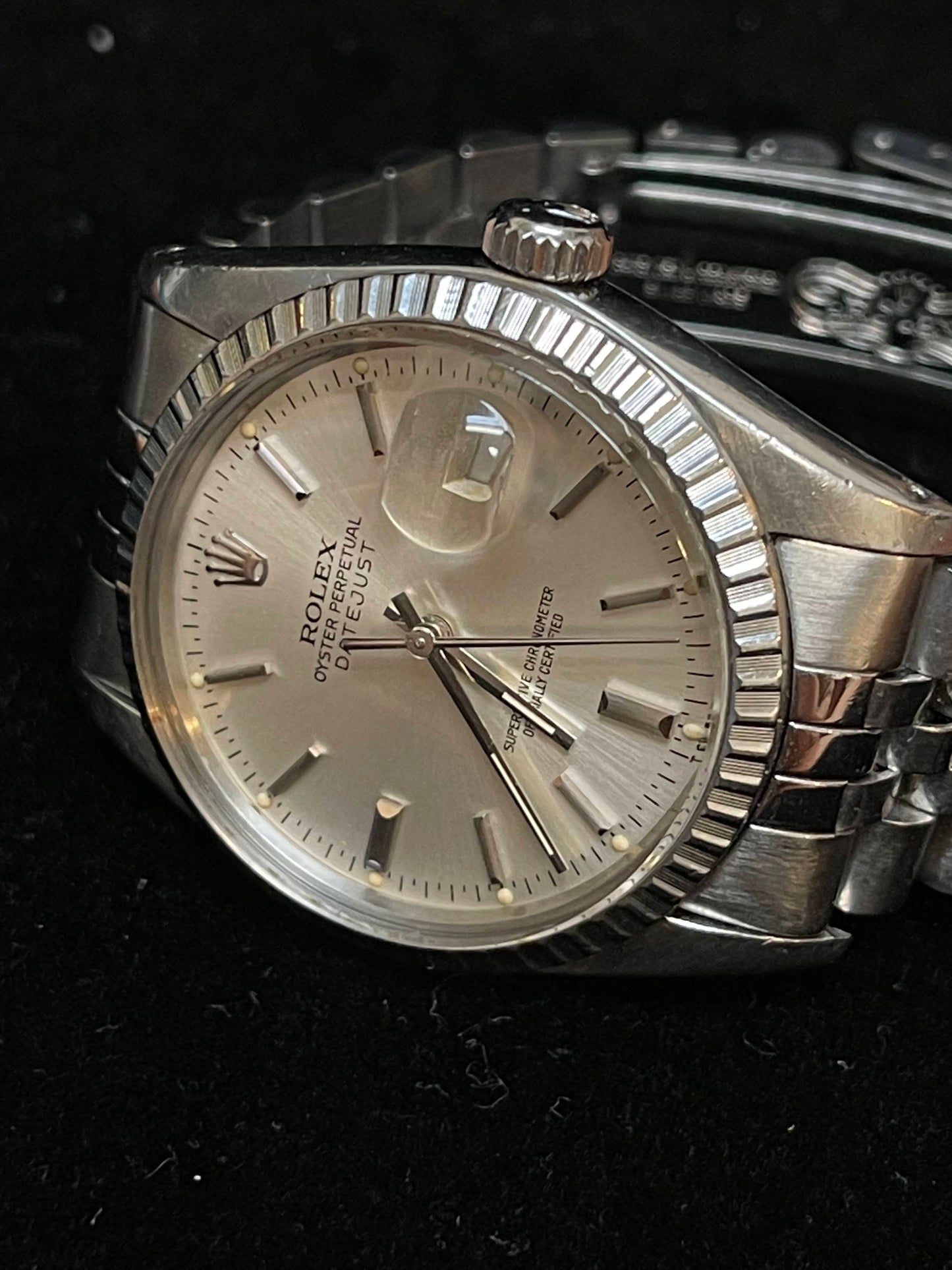1979 Rolex Datejust 16030 Silver Dial Jubilee Bracelet No Papers 36mm
