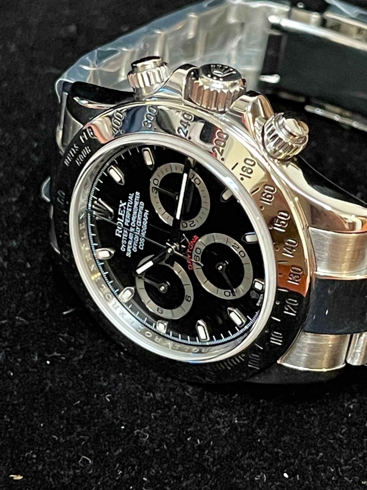 2009 Rolex Daytona Cosmograph 116520 Black Dial W/Boxset And Papers 40mm