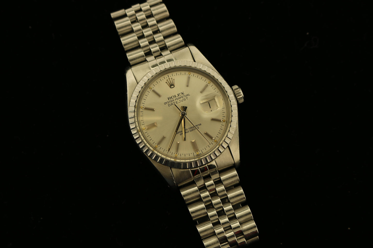 1979 Rolex Datejust 16030 Silver Dial Jubilee Bracelet No Papers 36mm