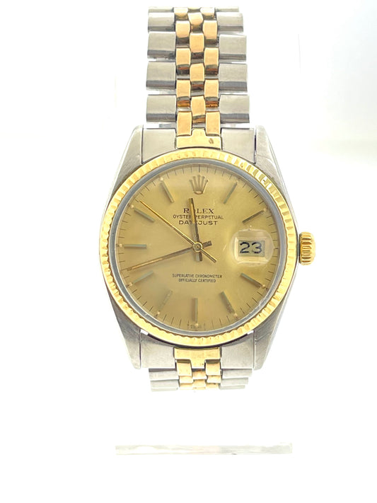 1978 Rolex Datejust 16013 Champagne Dial No Papers 36mm