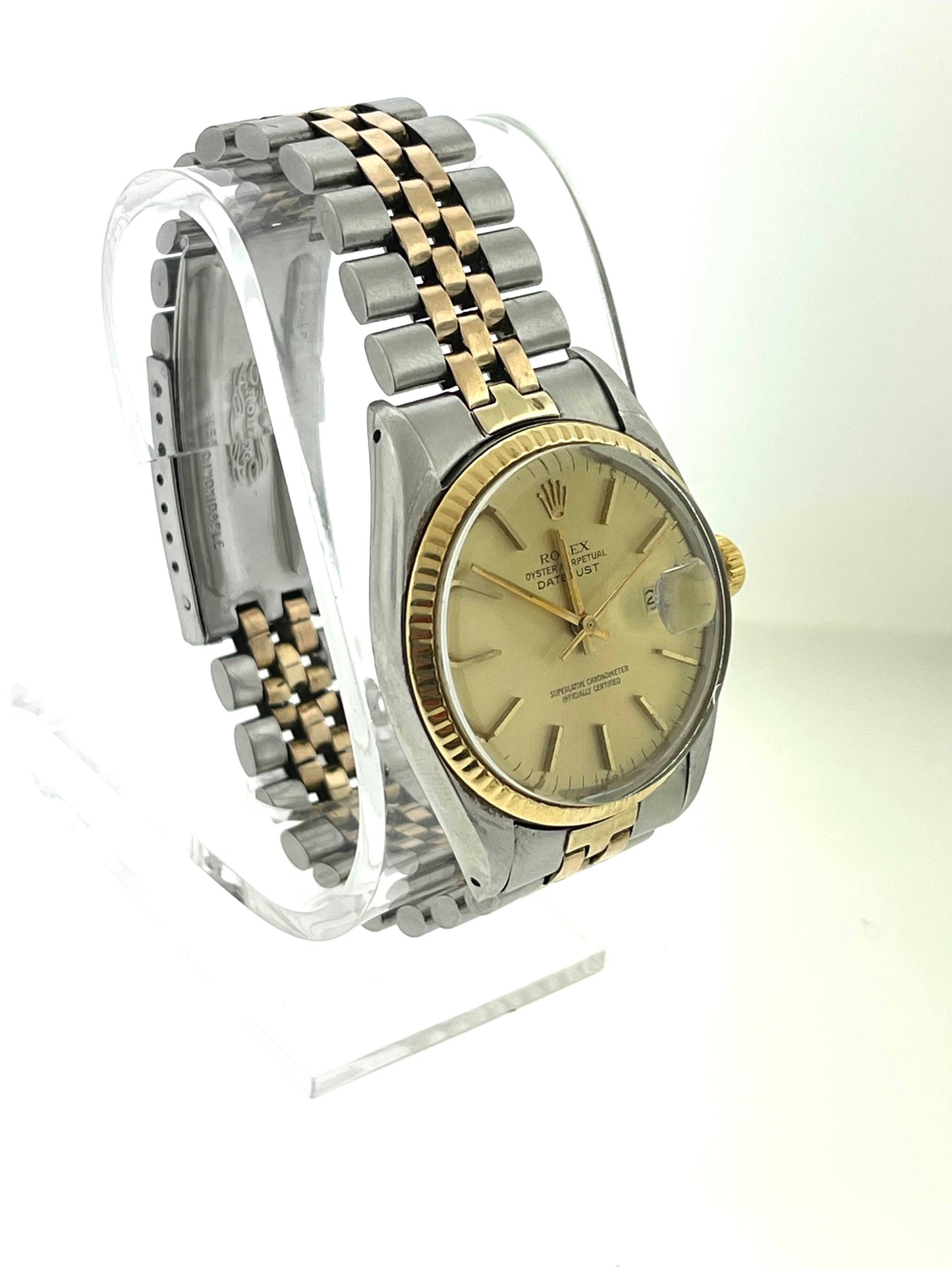 1978 Rolex Datejust 16013 Champagne Dial No Papers 36mm