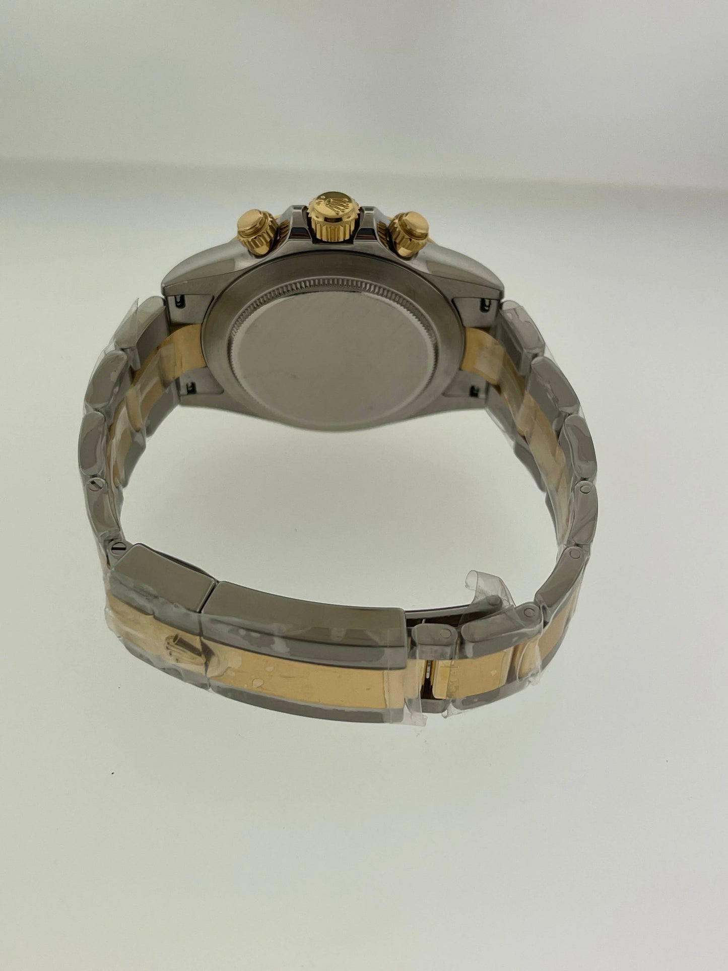 2015 Rolex Cosmograph Daytona 116523 White Diamond Dial Two Tone Scrambled 40mm