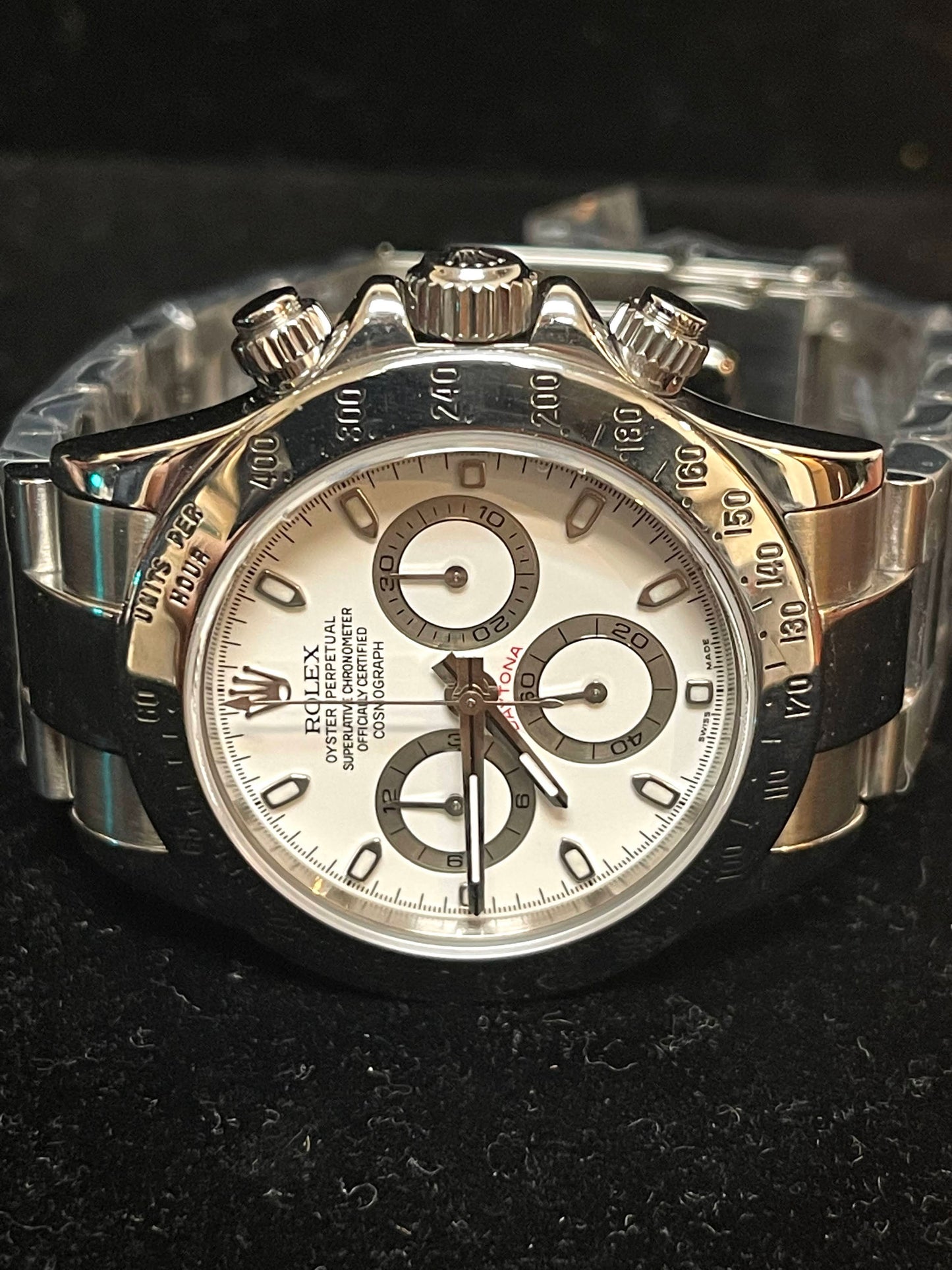 2006 Rolex Daytona 116520 White Dial Oyster Bracelet No Papers 40mm