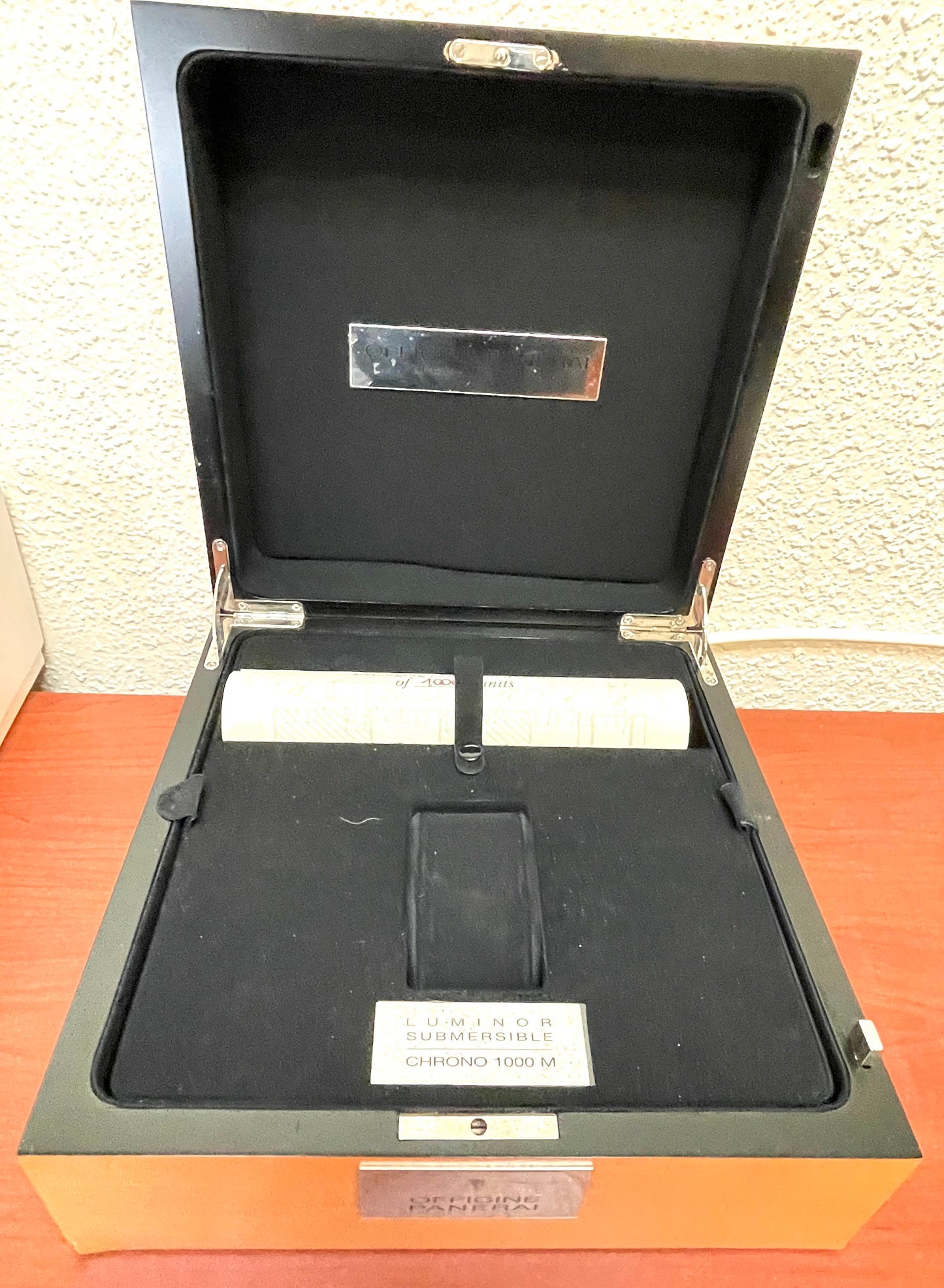 2004 PANERAI Luminor Pam 187 Tritium Dial Lmt Etd /1000 With Box + Papers 47mm