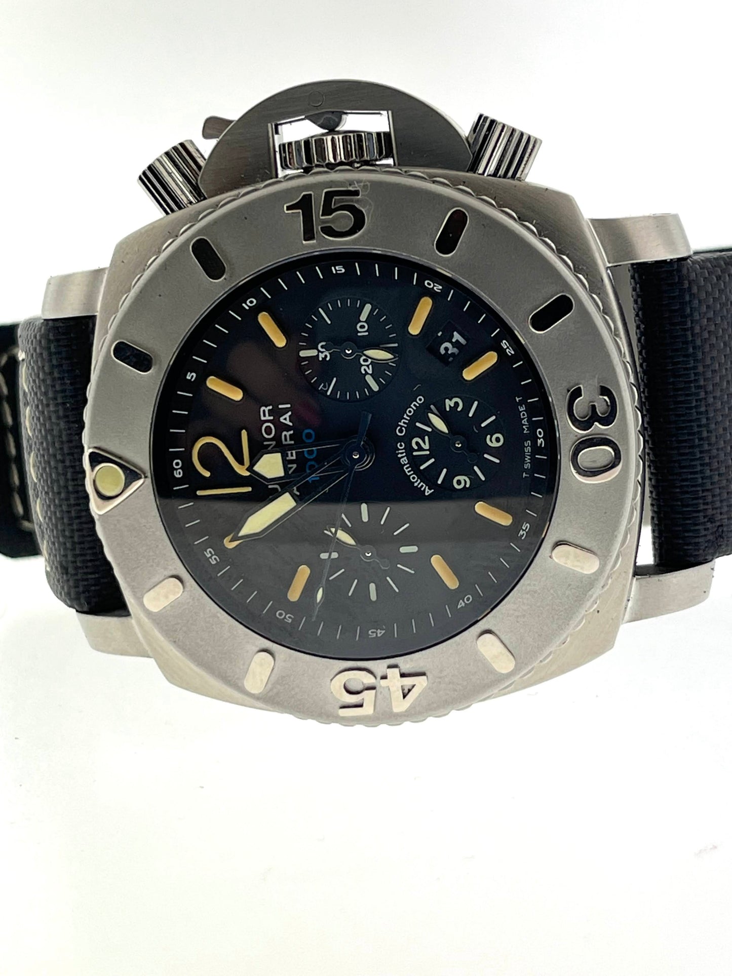 2004 PANERAI Luminor Pam 187 Tritium Dial Lmt Etd /1000 With Box + Papers 47mm