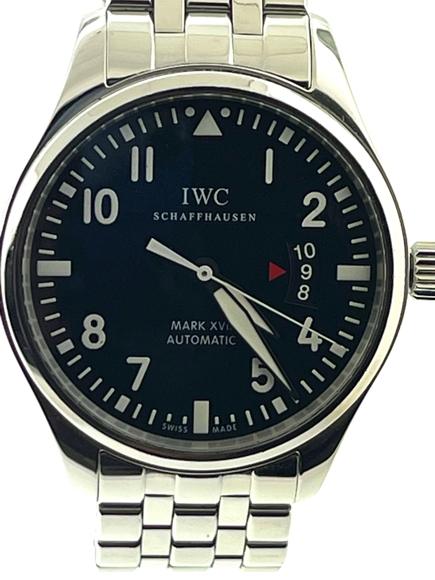 IWC Schaffhausen Mark XVII Black Dial Stainless Steel No Papers 40mm