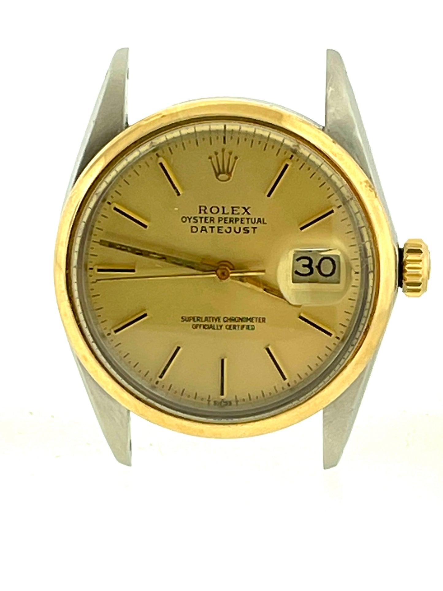 1980 Rolex Datejust 16013 Champagne Dial Head Only No Papers 36mm