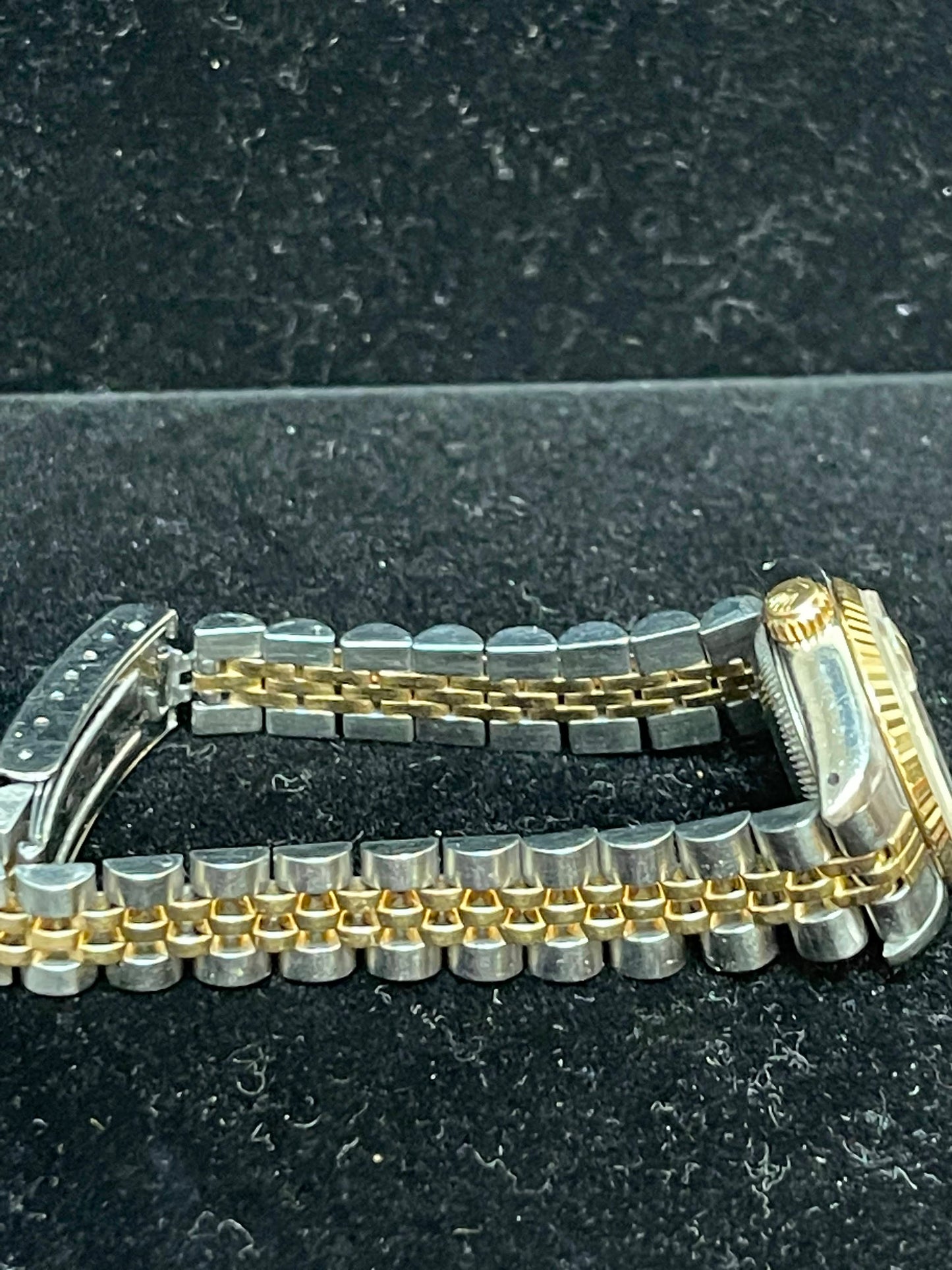 1987 Rolex Ladies Datejust 69173 Champagne Dial TT Jubilee No Papers 26mm
