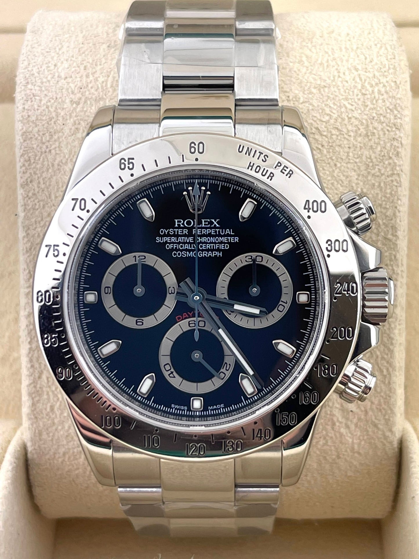 2009 Rolex Daytona Cosmograph 116520 Black Dial W/Boxset And Papers 40mm